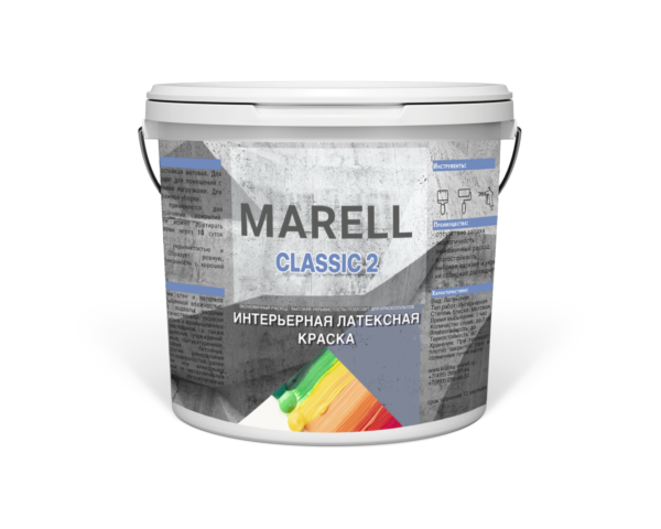 MARELL-classic-2-Краска-интерьерная-водостойкая,-моющаяся-